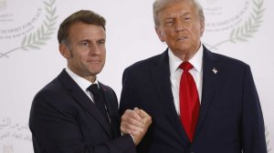 Трамп: Макрон хороший парень, но его скоро не будет у власти