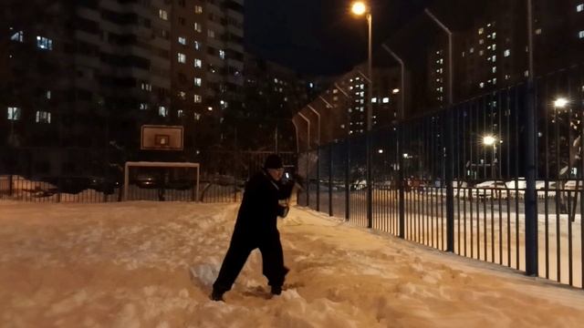 Отработка ударов двойным цепом (7) смотреть онлайн