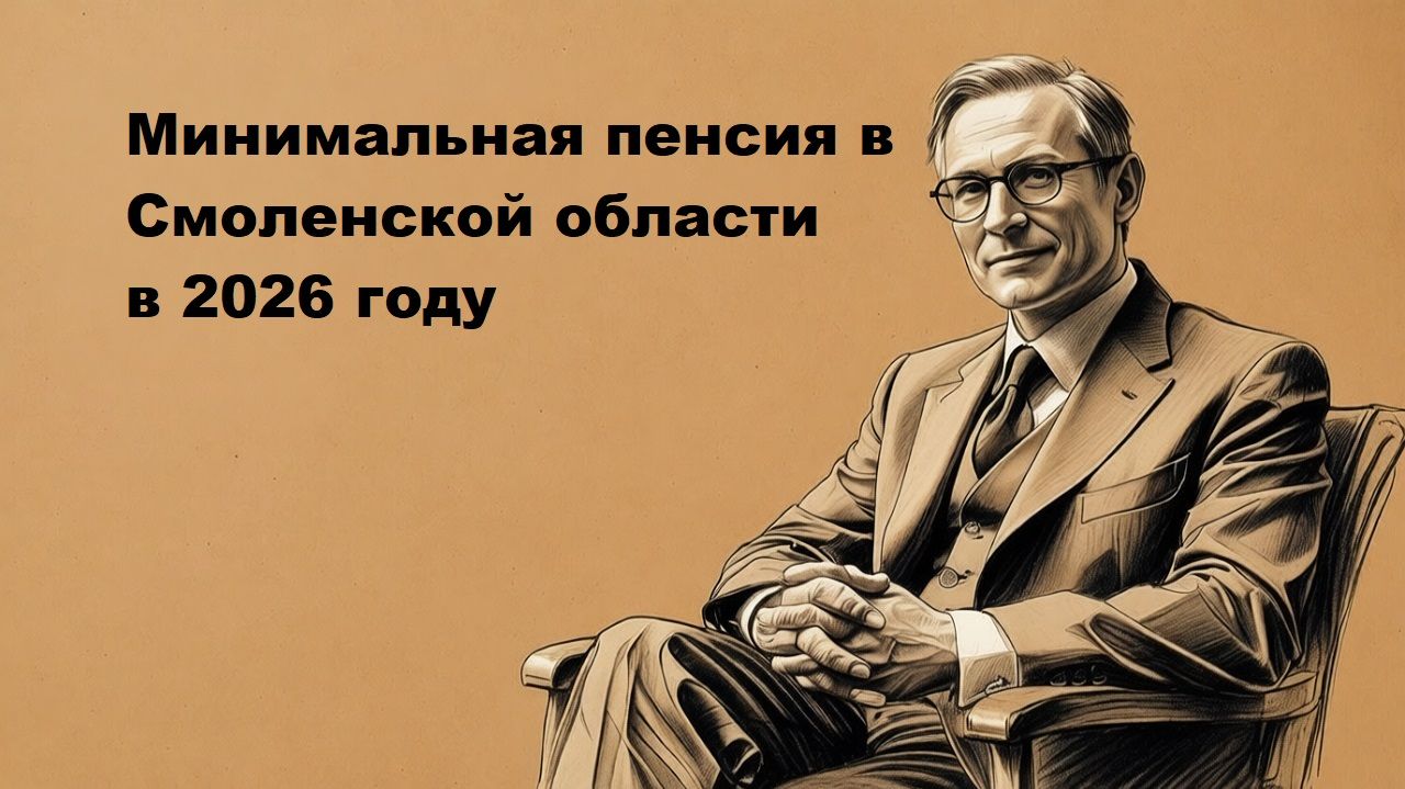 Минимальная пенсия в Смоленской области в 2026 году смотреть онлайн
