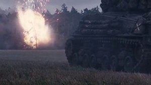 Ярость.Танки прикрывают пехоту.