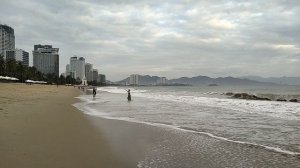 Утро в Нячанге. Центральный пляж