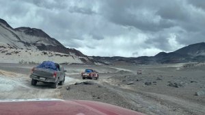 Экспедиция Клуба 7 Вершин на Охос дель Саладо. Автомобильная часть подъема на приют Техос