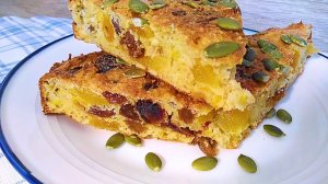 Нет муки и сахара. Любимый кекс с геркулесом и творогом.