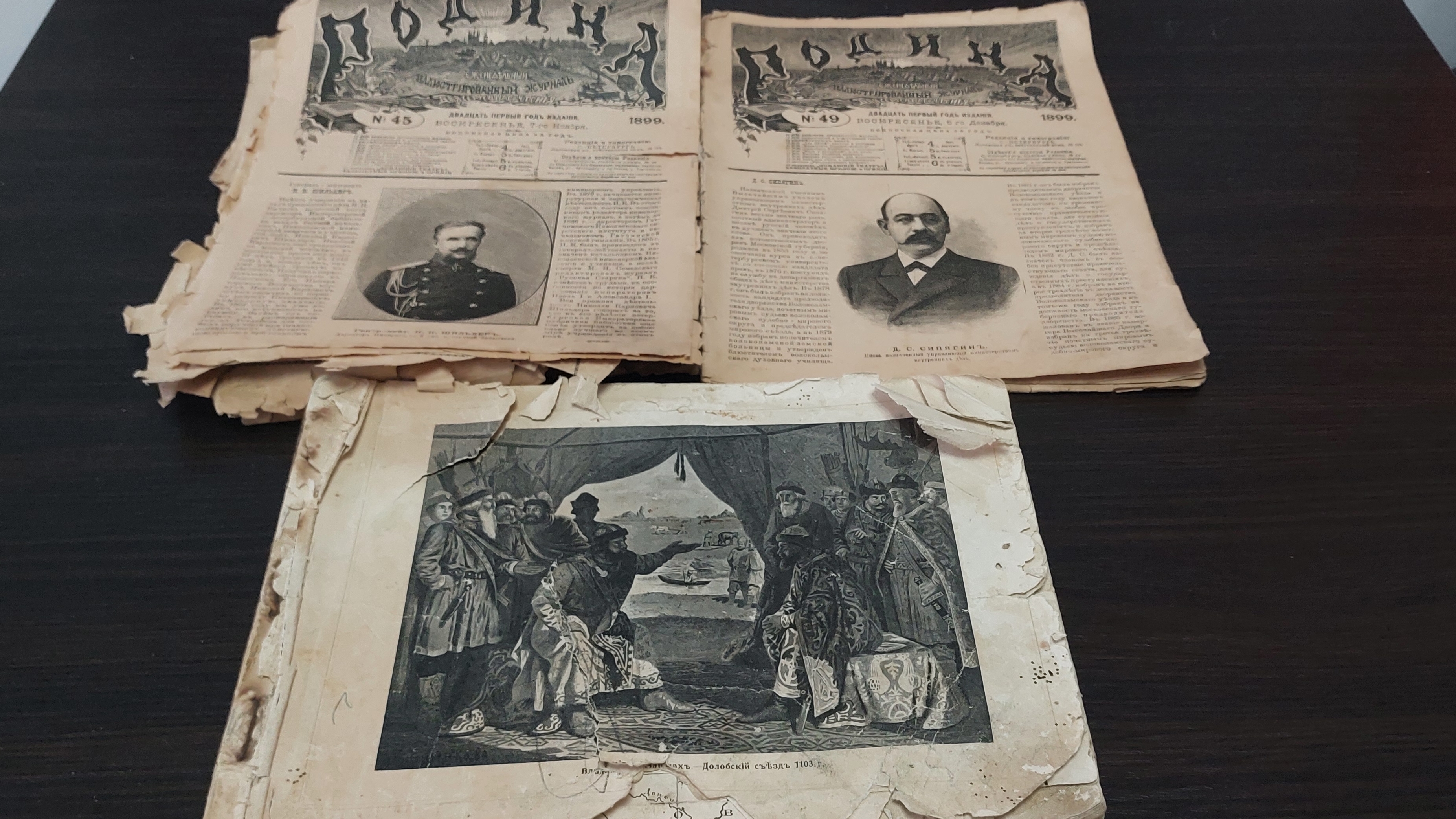 Иллюстрированный журнал Родина-1899 года смотреть онлайн