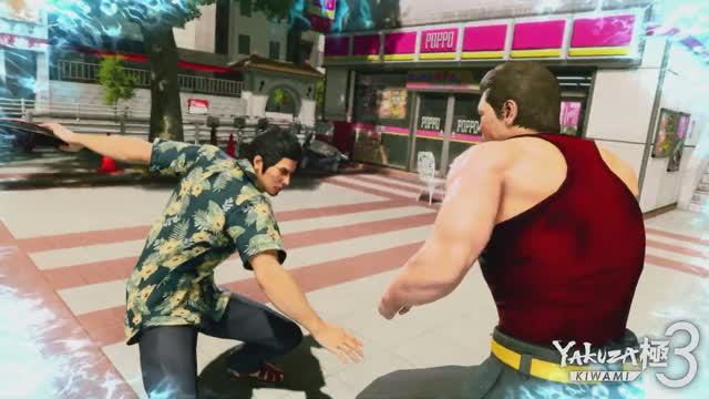 Yakuza Kiwami 3 & Dark Ties — геймплейный трейлер боевой системы смотреть онлайн