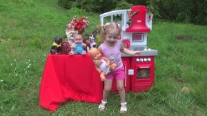 Кукла Беби бон и Детская кухня - Новые игрушки ⧸ Готовим