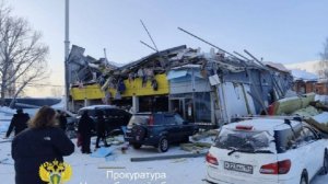 В Новосибирске обвалилась крыша административного здания