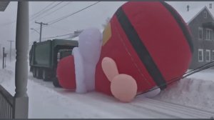 Затишье перед бурей 😂🤣😁_Санта рождество украшения танцы новогодние 4K HDR