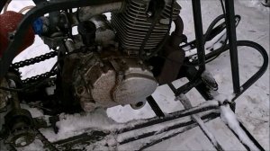 простые самодельные снегоходы