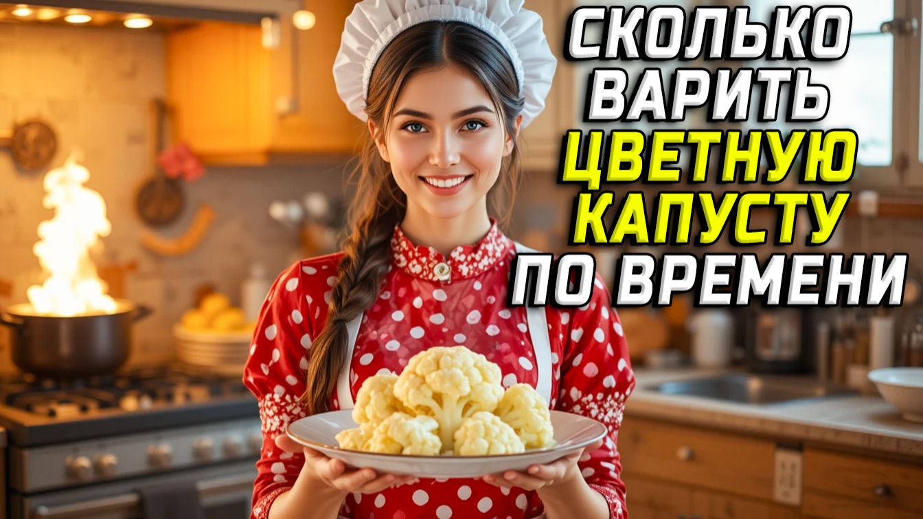 Цветная капуста сколько варить по времени смотреть онлайн