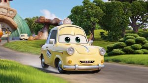 Весенние машинки мультик