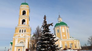 Троице- Никольский Храм.Историческая улица села Николо- Березовка.Прогулка.