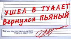 20 УПОРОТЫХ ЗАПИСЕЙ В ШКОЛЬНЫХ ТЕТРАДЯХ И ДНЕВНИКАХ