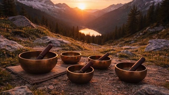 Успокаивающая музыка слушать бесплатно — поющие чаши, медитация и гармония дома смотреть онлайн