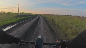 Проехали вокруг 1 и 2 озера, а потом через копейск вернулись домой