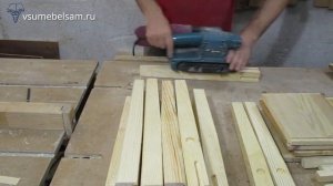 Изготовление простого и надежного табурета. Часть 7. Подготовка к сборке (Сериал)