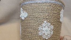 Джут. Стаканище? Корзиночка!