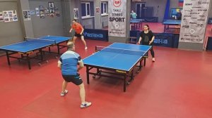 Чирков А. (700) - Нельсон Д. (684) 08.01 настольный теннис Любительский турнир