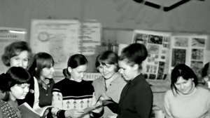 1973 год. Тюмень. Выставка работ студентов Кулинарного техникума