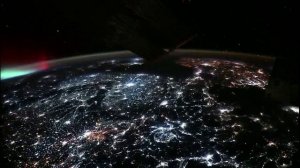 Завораживающие кадры ярчайшего полярного сияния с борта МКС