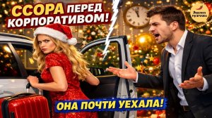 Ссора перед корпоративом. Она почти уехала | Рассказ мужчины