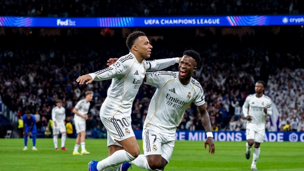 Реал Мадрид - Монако Лига Чемпионов матч футбол 20.01.2026 обзор матча смотреть онлайн