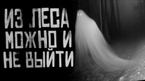 ИЗ ЛЕСА МОЖНО И НЕ ВЫЙТИ.. Страшные истории на ночь 🫣🫣🫣