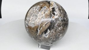 Шар из агата кружевного, диаметр 130мм, 3188г