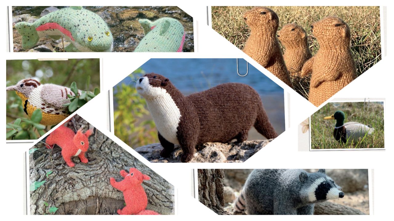 Натуралистические животные спицами смотреть онлайн