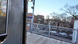 Поездом по Чикаго из центра в Линкольн Сквер январь 2026 🚆❄️🌆