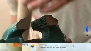 Светильник из металлической банки.