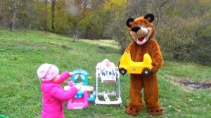 Маленькая Кукла Катя - Reborn doll и Настя как мама