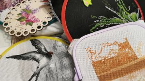 Рукодельные будни января. #вышивка_крестом