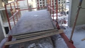 Одна подпорка вылетела