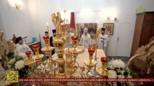 В престольный праздник в Нило-Столобенской пустыни было совершено ночное торжественное богослужение