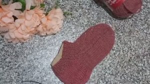 МК носочки на двух спицах./Легко и просто/