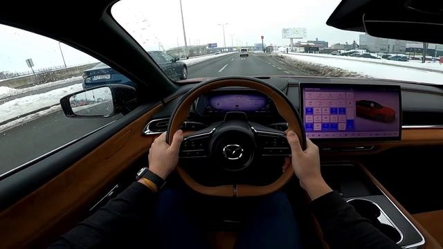 2025 Mazda 6e - ТЕСТ ДРАЙВ ОТ ПЕРВОГО ЛИЦА смотреть онлайн