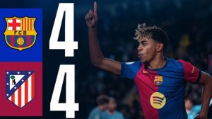 ФК "БАРСЕЛОНА" 4 - 4 "АТЛЕТИКО МАДРИД". COPA 24/25.