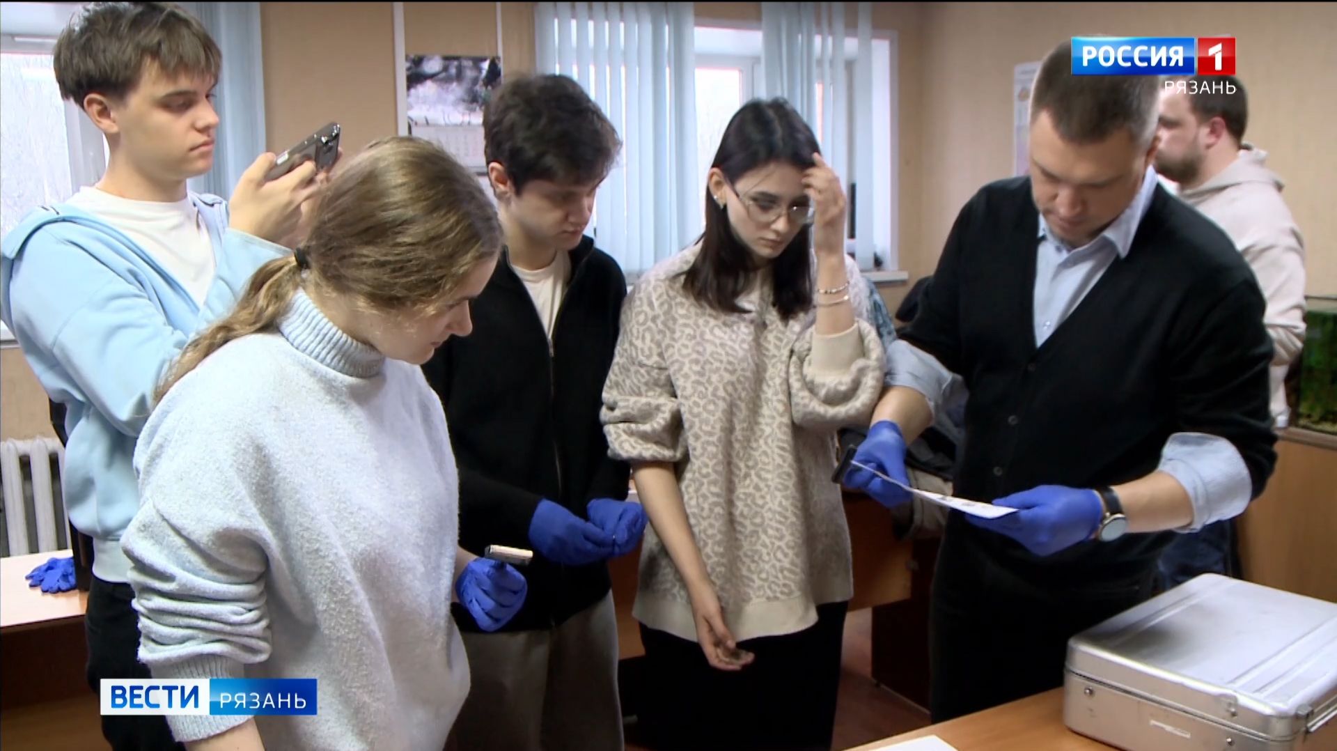 В Рязани в 7 раз прошла акция "Студенческий десант" смотреть онлайн