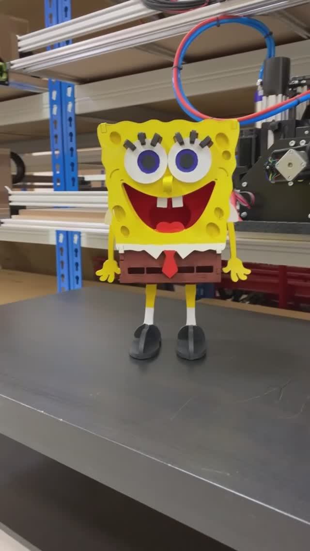 Губка Боб из фанеры на фрезерном станке с ЧПУ. Savinsname смотреть онлайн