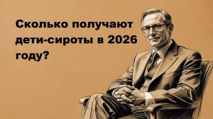 Пенсия сиротам в 2026 году