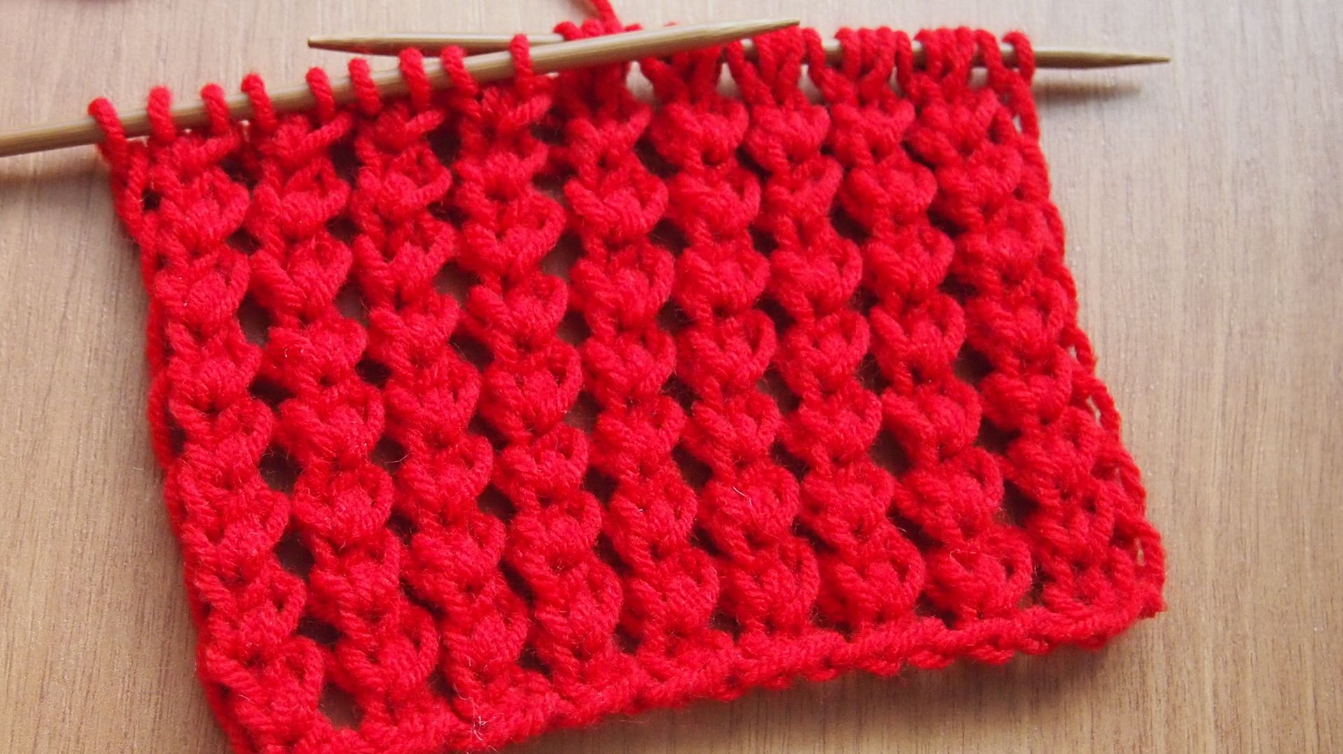 Простой красивый узор спицами «Дорога к сердцу» Вязать легко и просто.Уроки вязания спицами Урок 188 смотреть онлайн