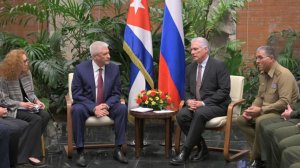 Колокольцев встретился с президентом Кубы в Гаване