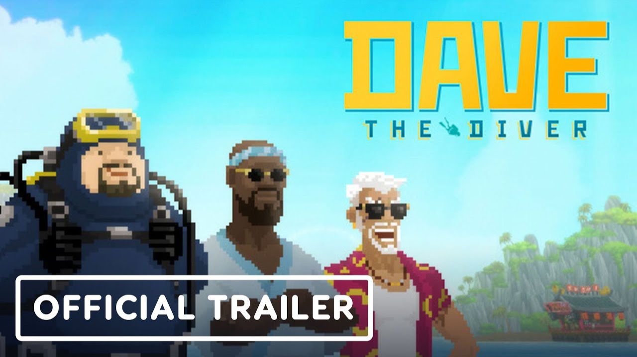 DAVE THE DIVER - Official Launch Trailer смотреть онлайн