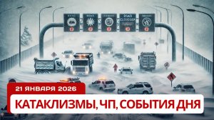 Новости Сегодня 21.01.2026 - Катаклизмы сегодня, ЧП, События дня | Россия США Европа Индия Китай