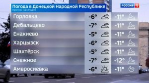 Погода в ДНР 21 января