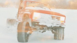 Зимний сумасшедший радиоуправляемый челлендж 6x6 Bison Crossrc EMO XL