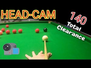 BartonSnooker | **Название:** Запись от первого лица - Полный клиринг в 140 очков с пояснениями