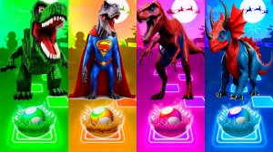 Coffin Dance Динозавры 294 уровень - Мультики про Динозавров | МУЛЬТФИЛЬМЫ ДИНОЗАВРЫ в Tiles Hop