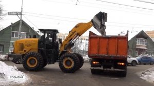 Более 40 тысяч тонн снега вывезли с улиц Брянска